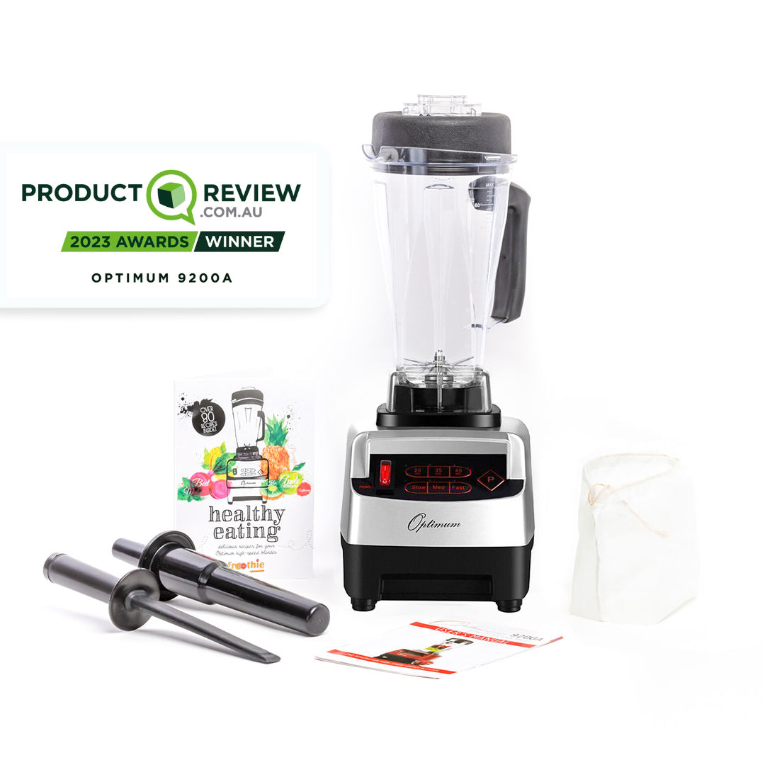 optimum 9200A standmixer hochleistungsmixer blender ausgezeichnet silber